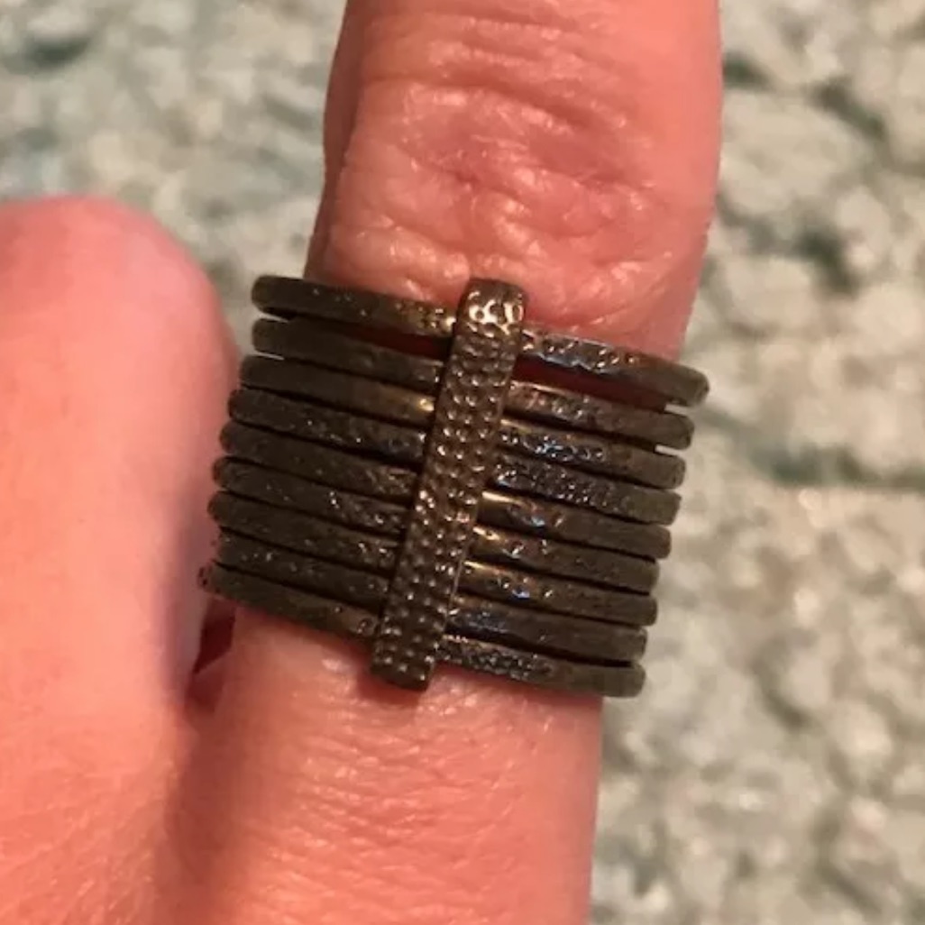 Club Monaco Stacked Ring - Size Small/6